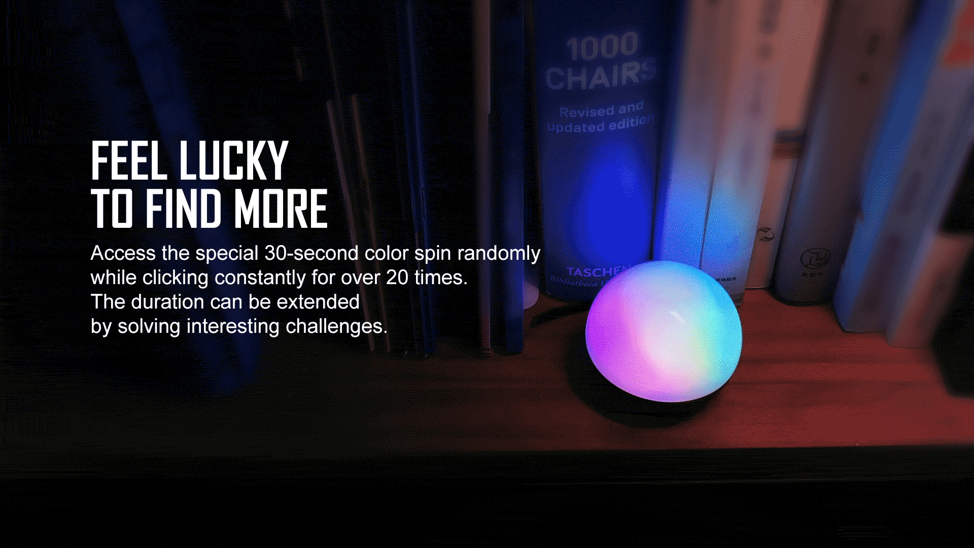 feel lucky to find more