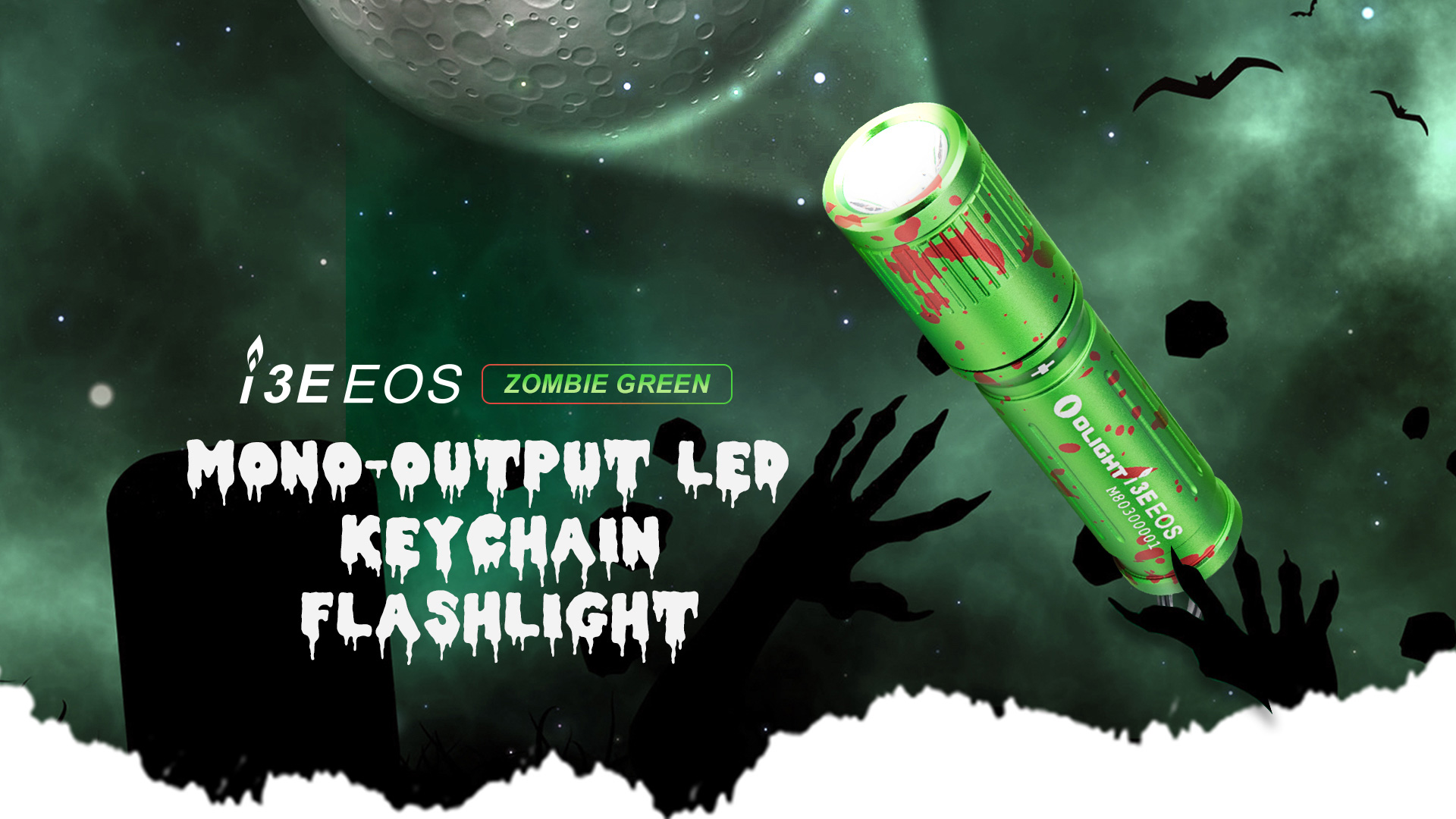 i3E keychain flashlight