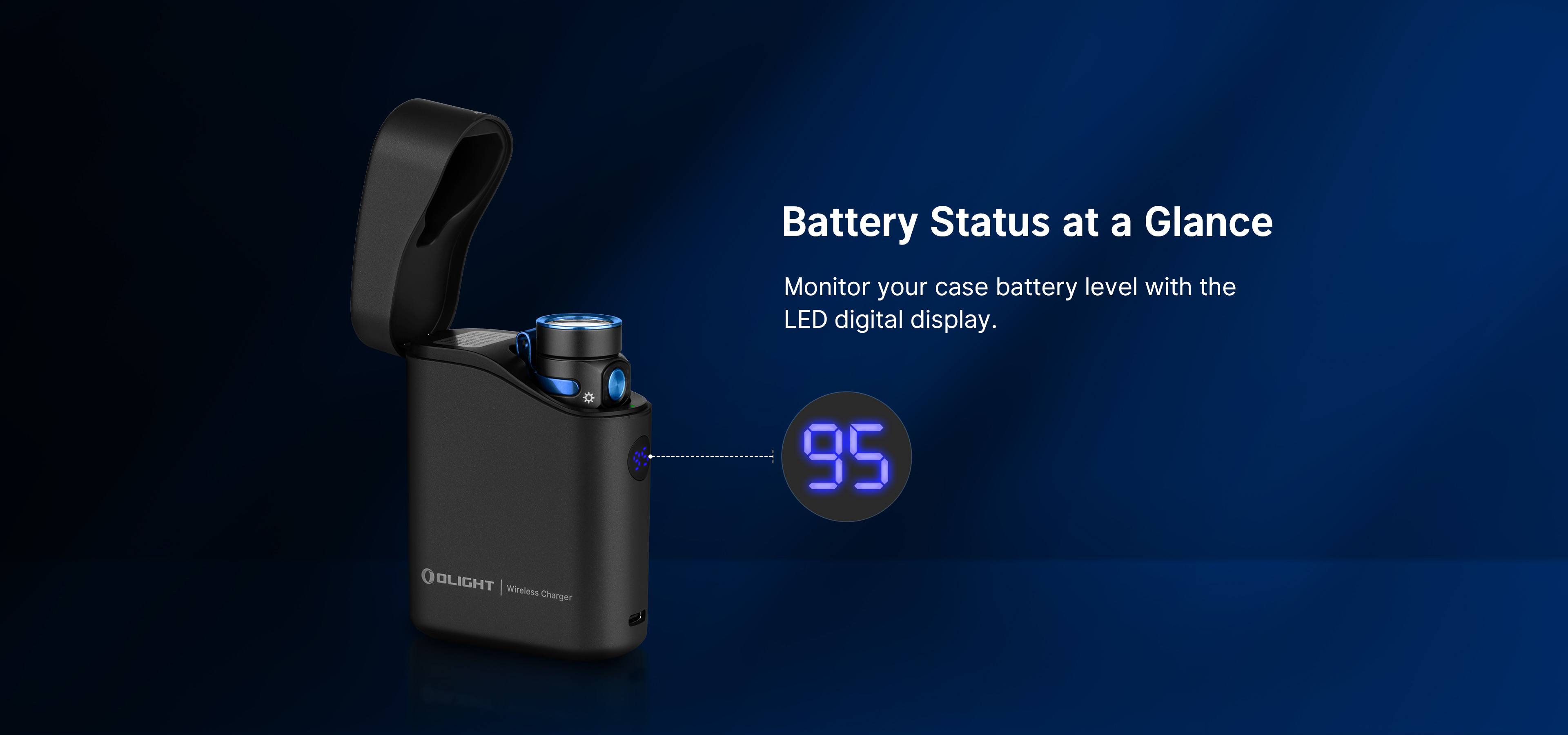 charging case battery indicator